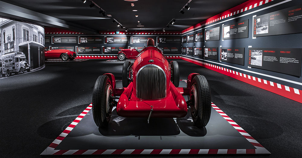 \"90 anni\" Ausstellung im Museum Ferrari © FCE Media