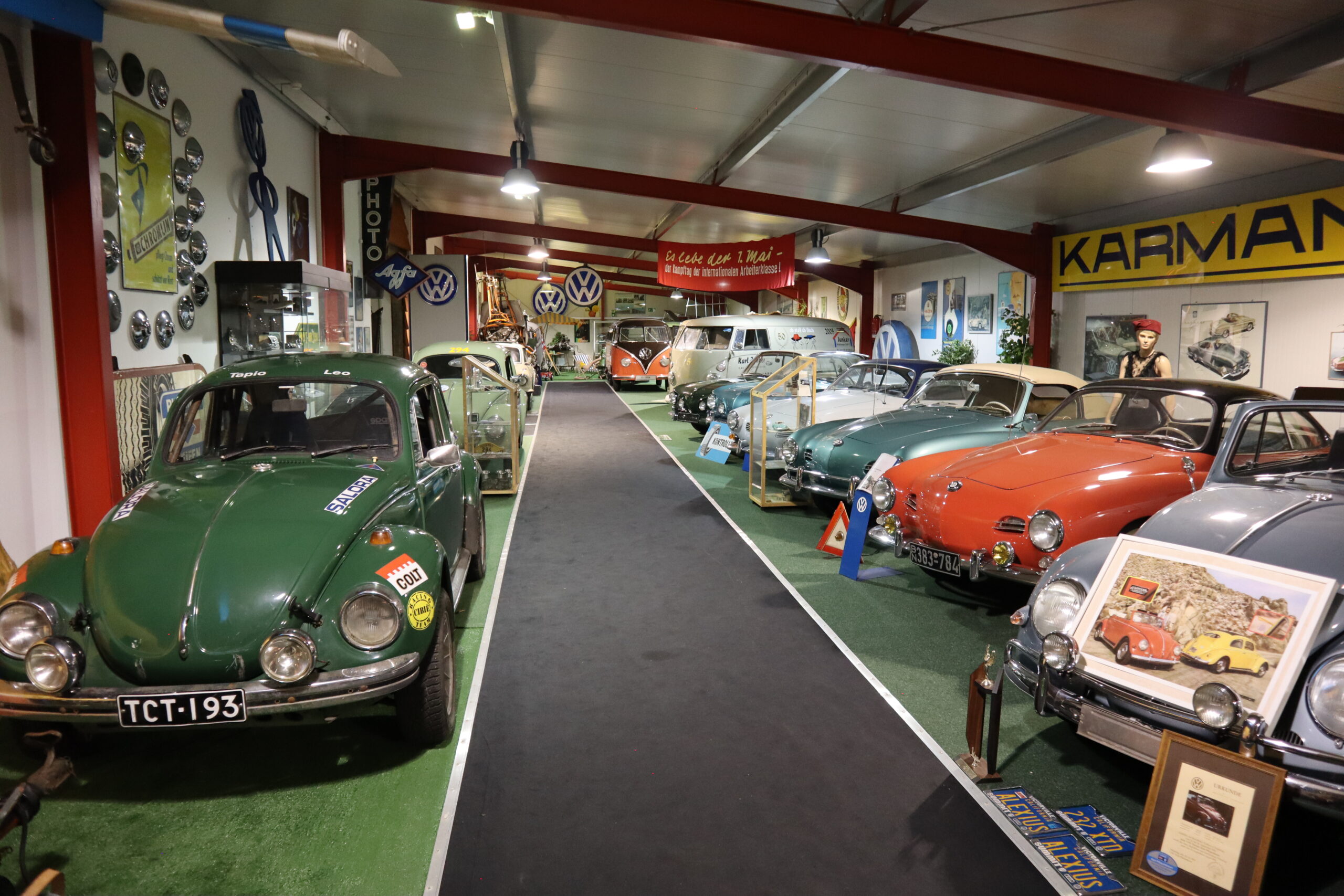 Ein Paradies für VW Käfer-Fans ist die Grundmann-Sammlung. Foto: Benjamin Bessinger