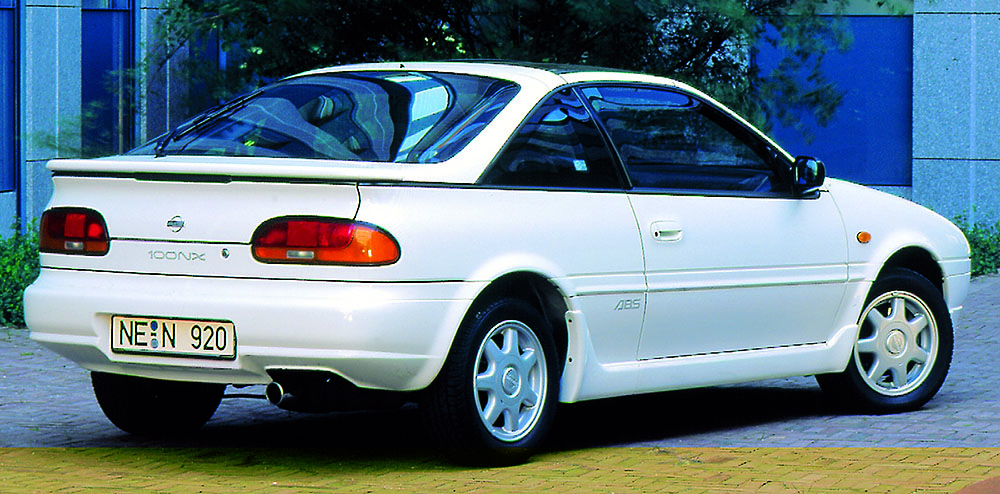 Auch der Nissan 100 NX gehört zu den "neuen" Oldtimern. Foto: Nissan