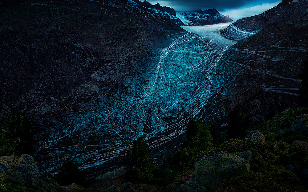 Rhonegletscher. Foto Fabian Oefner