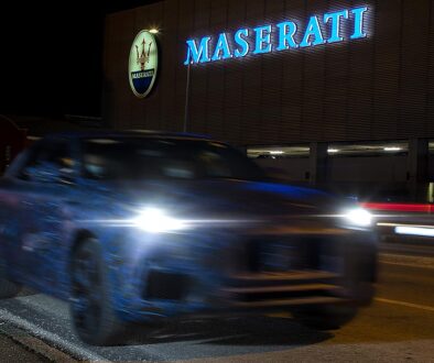 Erste Fotos vom Maserati Grecale Prototypen.