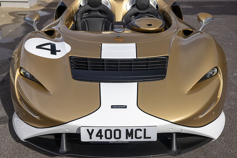 McLaren Elva: Von 0 auf 100 km/h dauert es 2,8 Sekunden.