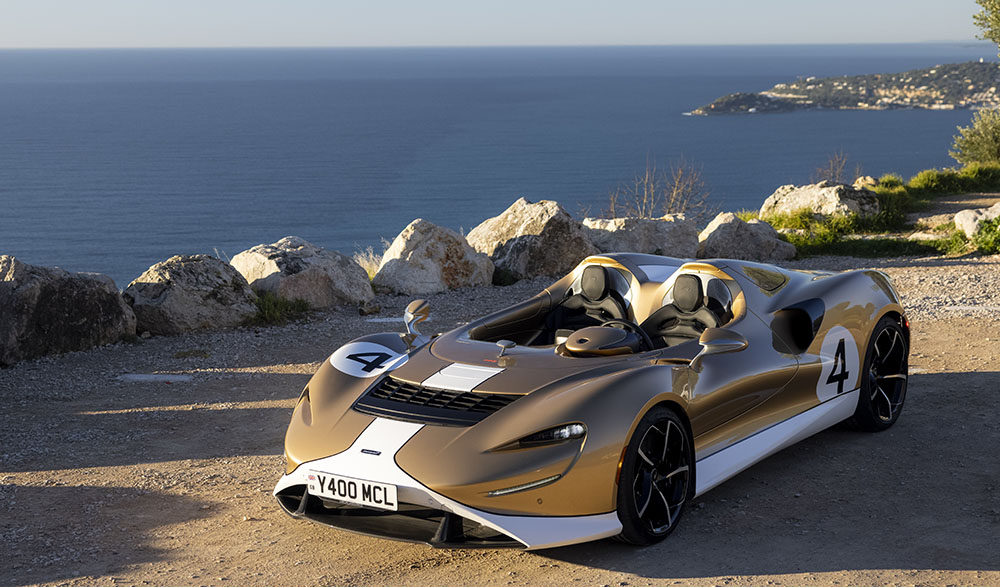 McLaren Elva: 815 PS wollen stilecht ausgeführt werden.