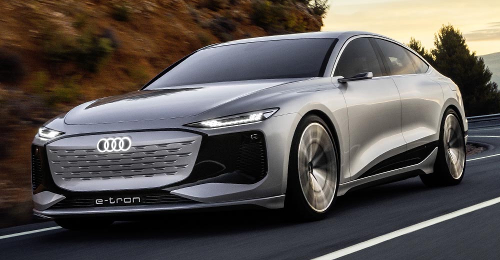 Die jüngst auf der Messe in Shanghai gezeigte Audi-Studie „A6 e-tron concept“ wird als Serienmodell 2023 starten.