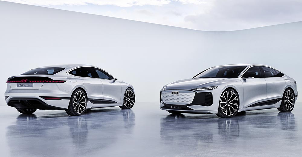 Audi A6 e-tron.