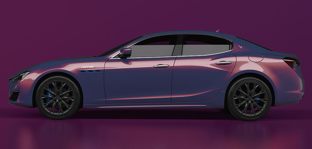 Ghibli Hybrid Love Audacious Seitenansicht.