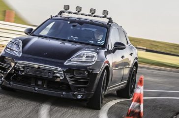 Porsche lässten den elektrischen Macan bereits Testrunden drehen