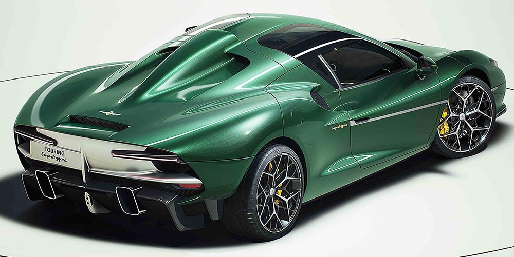 Lediglich 18 Exemplare des mit viel Handarbeit gefertigten Arese RH95 will Touring Superleggera bauen.