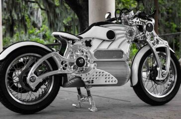 Was aussieht wie eine Turbine ist in Wahrheit die Ummantelung der Batterie