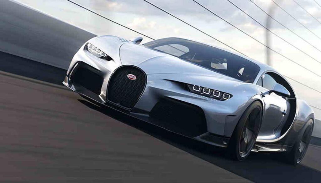 Wer mit dem Bugatti Chiron 440 km/h fahren will, kann ab nächstem Jahr auf den dabei besser beherrschbaren Super Sport zurückgreifen