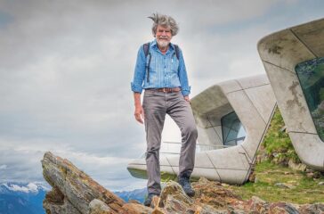 „Der Klimawandel mag vor allem in den Städten gemacht werden, aber hier oben in den Bergen sieht man die Folgen als erstes“, sagt Messner und predigt den Wandel