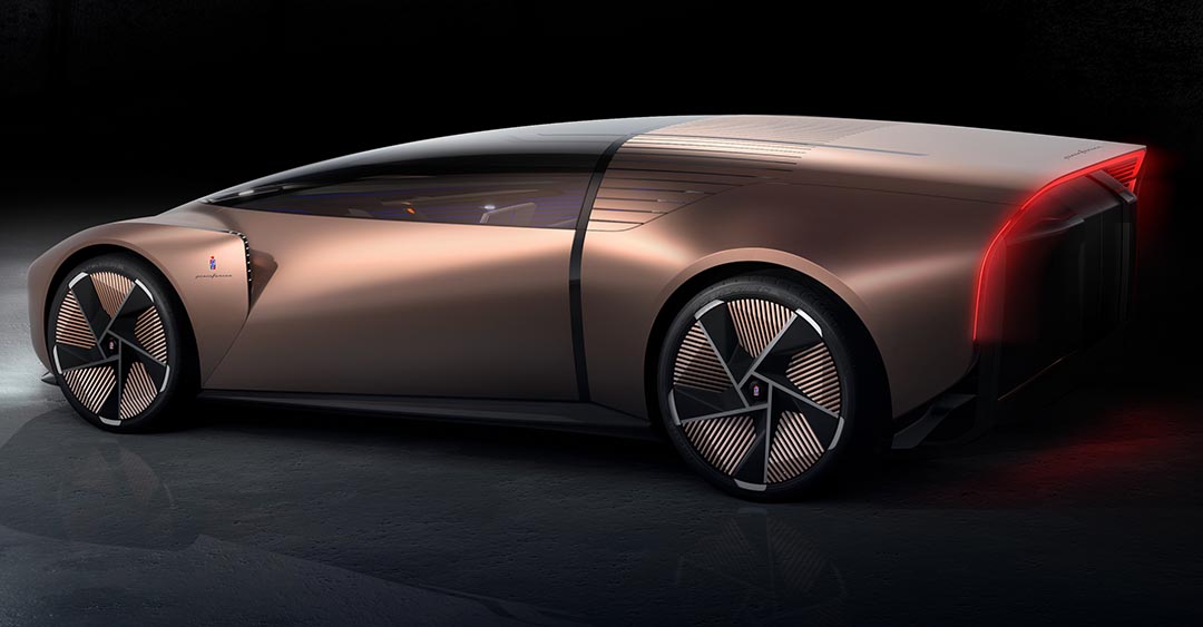 Die Form des Teorema geht weit über konventionelle Autodesigns hinaus