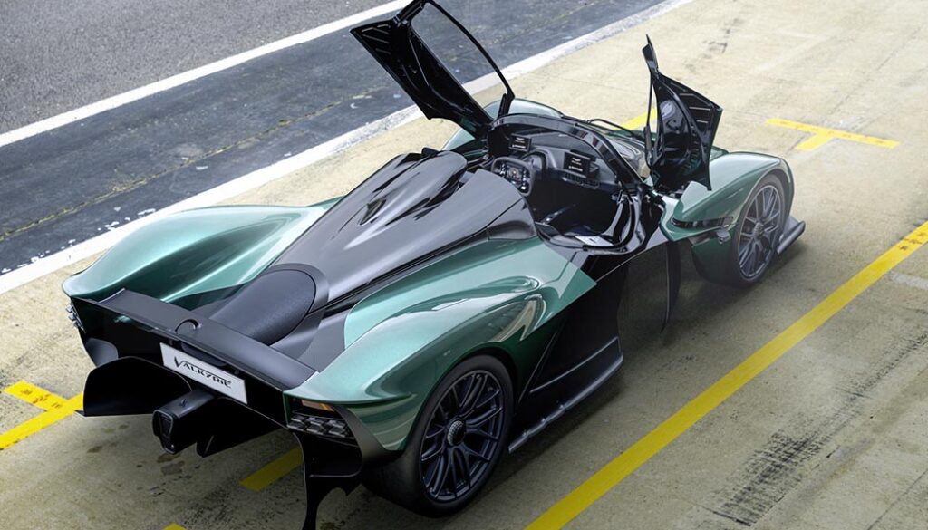 Aston Martin bietet den Valkyrie auch als Spider an