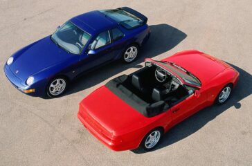 Den 968 hat Porsche als Coupé sowie als Cabriolet angeboten. Insgesamt wurden 11.245 Porsche 968 gebaut, davon knapp 4.000 Cabriolets