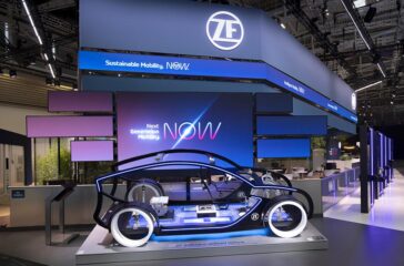 ZF präsentiert auf der IAA Mobility 2021 in München seine Neuheiten als übergreifender Systemanbieter für eine nachhaltige Mobilität und setzt Akzente bei E-Mobilität und leistungsstarken Zentralrechnern. // At IAA Mobility in Munich, ZF, as a comprehensive system provider for sustainable mobility, presents its innovations - setting the tone for e-mobility and powerful central computers.