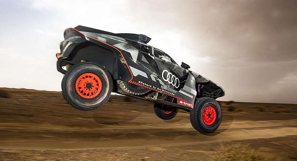 Will hoch hinaus: Audi RS Q e-tron.