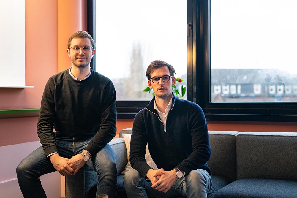 Moritz Helbich und Valentin Kremer.