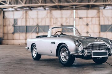 Die Proportionen des Spielzeugautos entsprechen denen des Originals. Mit rund drei Metern baut der Kinder-DB5 allerdings deutlich kompakter