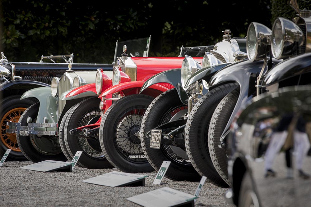 In Como treffen sich die exklusivsten Oldtimer.