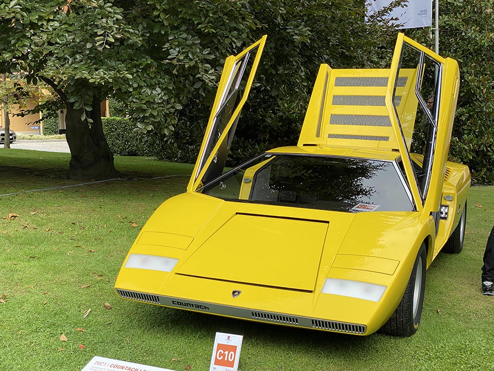 Der Lamborghini Countach zählt zu den Hinguckern.