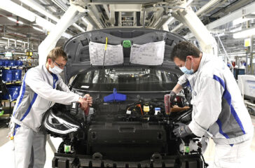 Die Chipkrise drückt weltweit die Pkw-Produktion. Foto VW