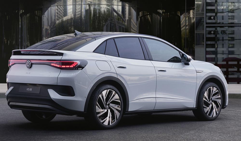 Das Coupé-Heck soll dem ID5 Schwung verleihen und die Aerodynamik verbessern.