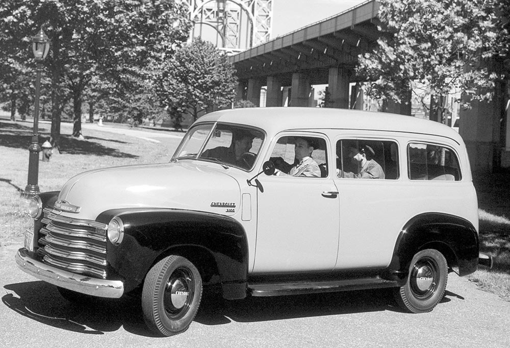 Chevrolet Suburban 1949.