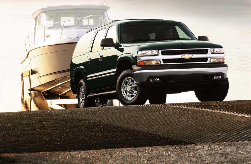 2002 Chevrolet Suburban 2500 LS.