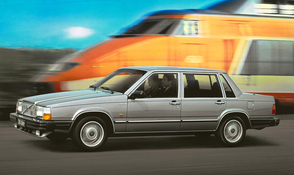 1982 debütierte die große und besonders eckige Volvo-Limousine 760.