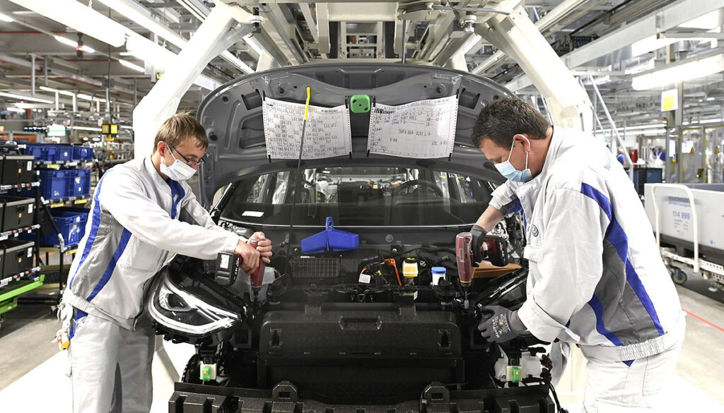 Deutschland ist größter E-Auto-Produzent.