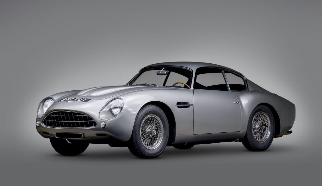 Der Aston Martin DB4 GT Zagato landete auf Rang drei.