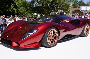 2019 feierte die Marke De Tomaso mit der Präsentation des P72 auf dem Goodwood Festival of Speed ihr Comeback