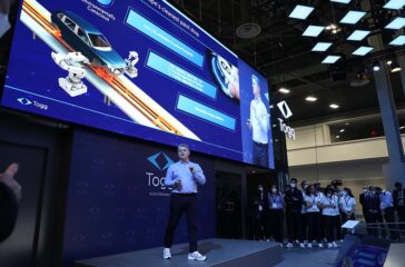 Das türkische Unternehmen Togg präsentierte sich auf der CES in Las Vegas