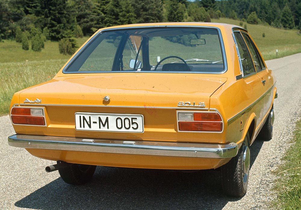 Mit dem unter dem legendären Audi-Chefkonstrukteur Ludwig Kraus realisierten Audi 80 avancierte Ingolstadt 1972 zur Zukunftswerkstatt für den ganzen VW-Konzern.