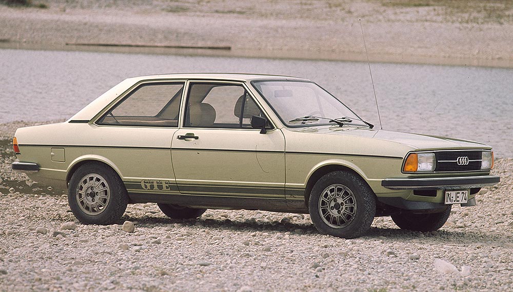  Audi 80 GTE mit Bosch-Einspritzanlage und 81 kW/110 PS setzte auf Effizienz.