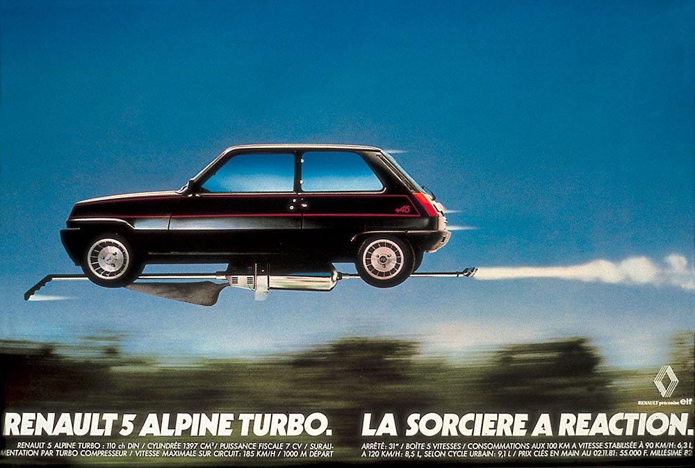 1981 legte Renautl eine 108 PS starke Version des R 5 Alpine Turbo auf, von der 19.733 Einheiten produziert wurden.