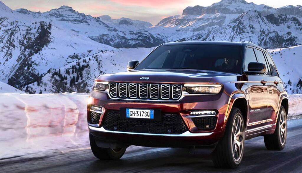 Der Jeep Grand Cherokee startet nun in Europa