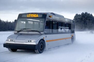 Der E-Bus Letenda Electrip soll sich vor allem im Wintereinsatz bewähren