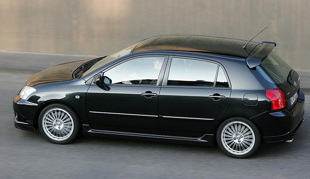 2005: Neue Spitzenversion wird der Corolla TS Compressor mit 165 kW/225 PS.