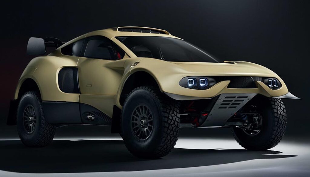 In einer Kleinserie will Prodrive den Offroader Hunter bauen