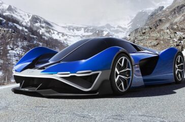 A4810 heißt diese neue Sportwagen-Studie der Hochschule IED, die offiziell als ein Fahrzeug der Marke Alpine deklariert wurde