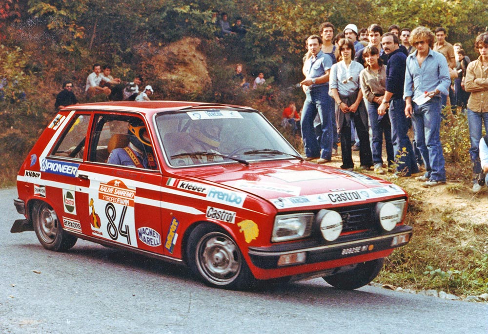 Auch den Peugeot 104 gab es in einer Rallye-Version.