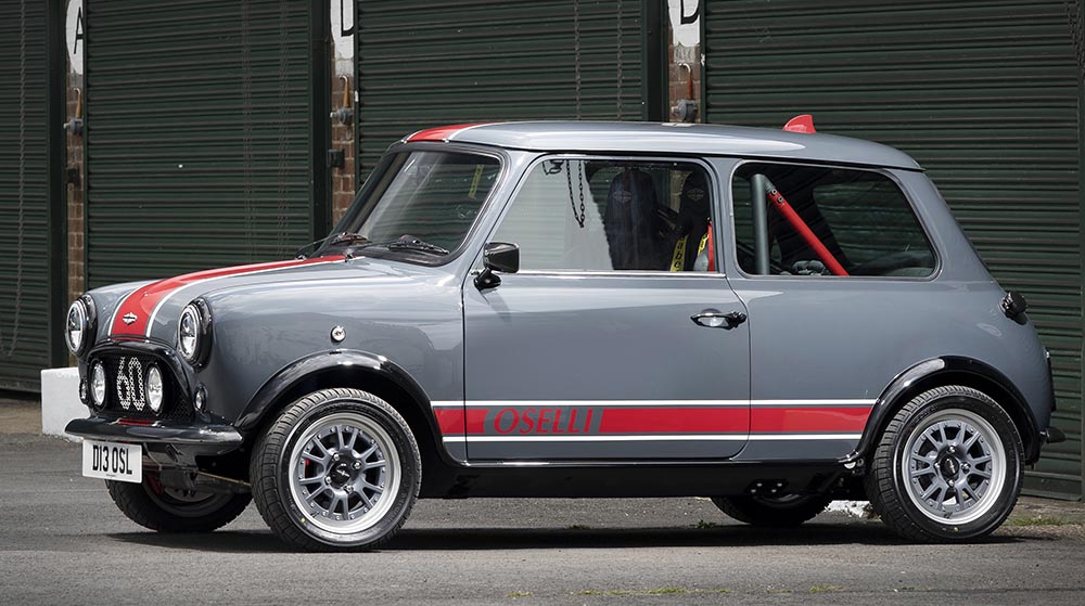 Die Oselli Edition, die pünktlich zum 60. Geburtstag des Classic Mini angekündigt wurde, ist auf 60 Exemplare beschränkt.