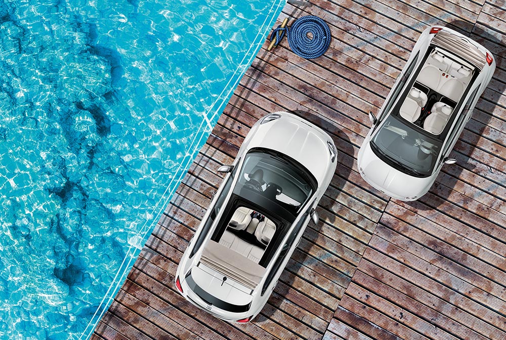 Fiat legt für den 500 C und 500X jeweils das Sondermodell „Più Dolcevita“ auf.