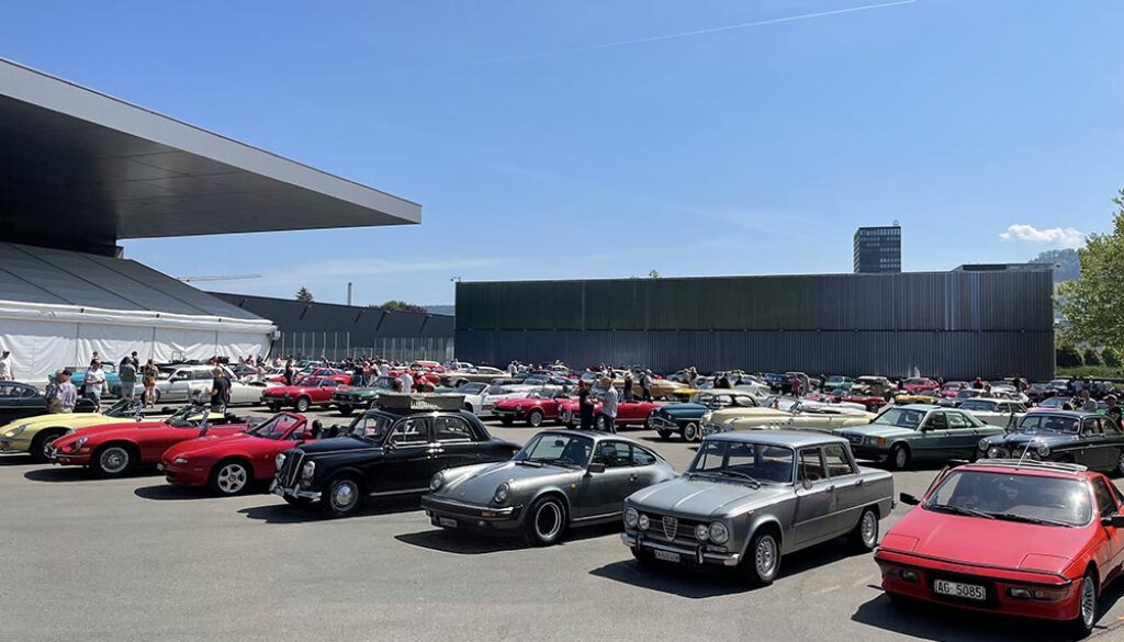 Oldtimer Sunday Morning in Zug am 15. Mai 2022