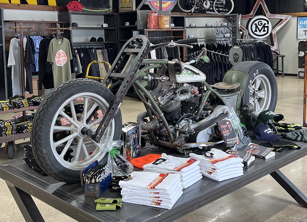 Auch Zweiräder kann man bestaunen.