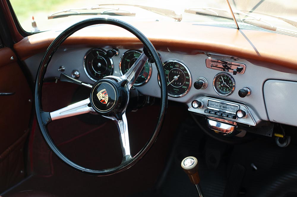 Porsche Cockpit. 
