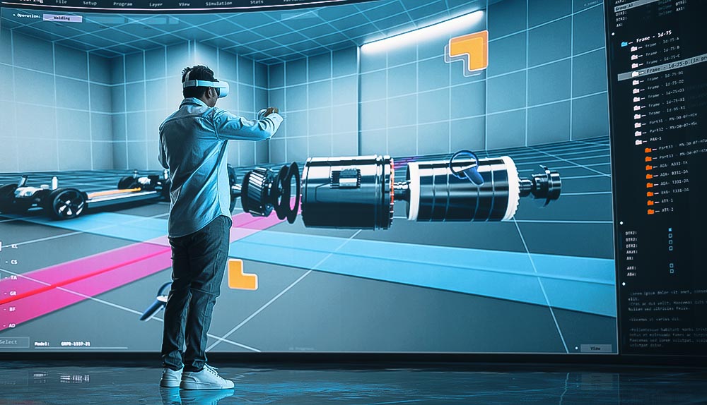 Im Automotive Engineering wird schon länger mit Hilfe virtueller Realität entworfen. 