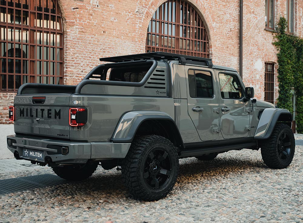 Auch den Gladiator gibt es im Militem-Dress.