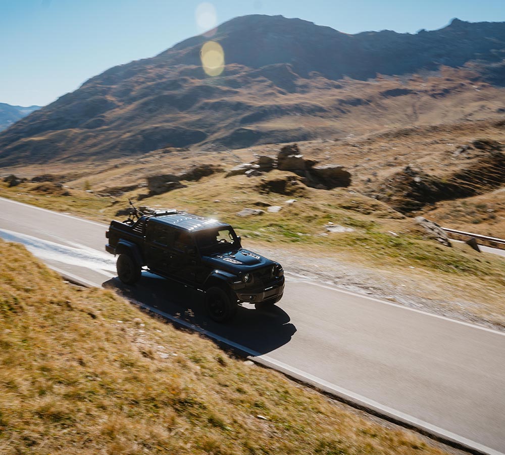 Allradantrieb ist immer dabei.